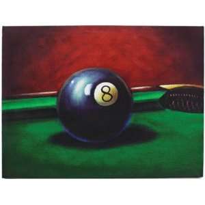  8 Ball Game Room Art