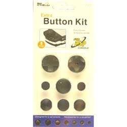 PSP Replacement Button Kits   Black  