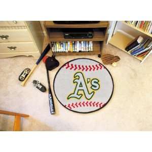  MLB   Oakland Athletics Baseball Rug Electronics