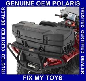 OEM 09 11 Polaris Sportsman 550 850 XP Lock & Ride Rear Cargo Box 