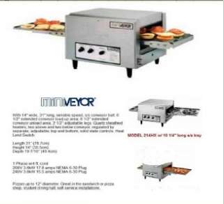   Selling Pizza NOW the EZ Way with a Holman 214 Mini Conveyor Oven