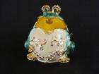   Frog with Crystals Trinket Jewelry Keepsake Box Crystal Collectable