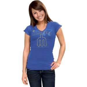   Nike Womens Royal Cooperstown Bases Loaded Tee