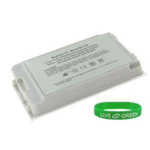   Battery for Apple PowerBook G4 12 M9184, 4400mAh 6 Cell Electronics