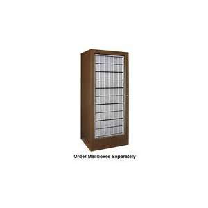  Rotary Cluster Mail Center Aluminum Style Walnut Private 