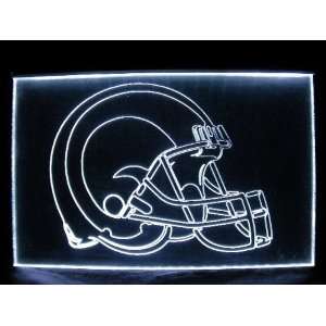 NFL  St. Louis Rams Helmet Neon Light Sign  Sports 