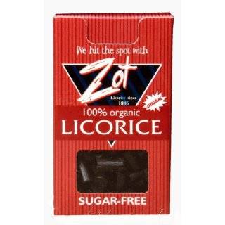   100% Organic Licorice, Original, 0.88 Ounce Flip Top Boxes (Pack of 6