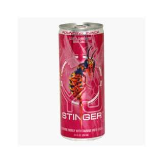   YJ Stinger Pounding Punch Flavor, 6 Cans