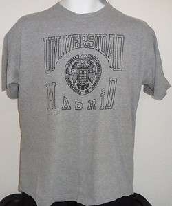 Vintage 1980s UNIVERSIDAD MADRID Rayon Blend T Shirt XL  