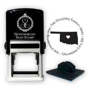   Self Inking Address Stampers (Capital of Oklahoma)