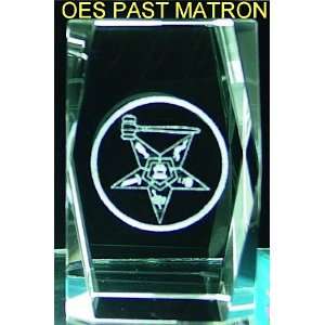  Order Of The Eastern Star Past Matron Masonic Crystal 