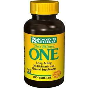 ONE   Vitamin and Mineral Supplement, 180 tabs,(Goodn Natural 