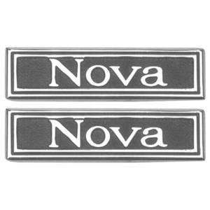  1969 72 Nova Emblem, Door Panel Nova Automotive