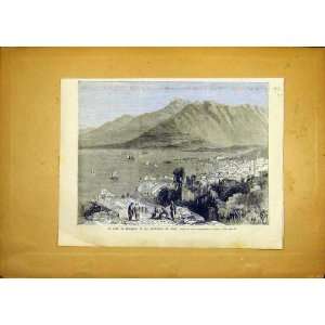    Beyrout Mountains Libya Syria French Print 1868