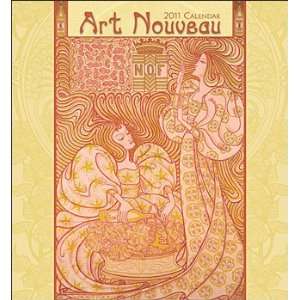   Art Calendars Art Nouveau   12 Month Art   33x30cm