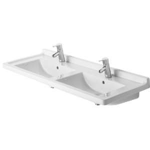  Duravit 033213 00 30 1 Starck Double Washbasin Pedestal 