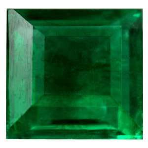  0.73 Carat Loose Emerald Square Cut Jewelry