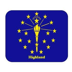  US State Flag   Highland, Indiana (IN) Mouse Pad 