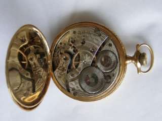 Antique American Waltham hand engraved pocket watch  