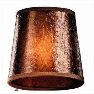 Kichler Optional Mica Shade in Brown 4011 783927324502  