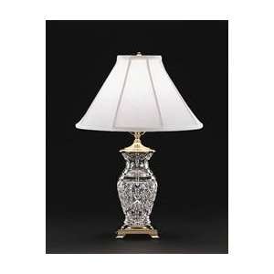 WATERFORD® Lighting   Polished Brass Finish with Irish Lead Crystal 