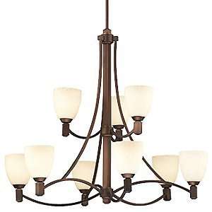   Crescendo Two Tier Chandelier by Forecast Lighting