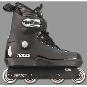 Roces Majestic 12 Aggressive Inline Skates   Black   Free DVD Included 