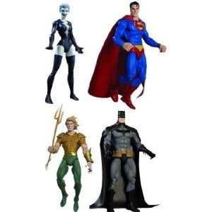 Superman Batman Series 7 Figures Set Of 4 The Search for Kryptonite 