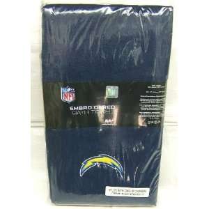  San Diego Chargers Embroidered 30 x 54 Bath Towel Set of 