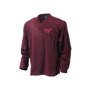 Virginia Tech Unisex Metro Fleece Pullover  Sports 