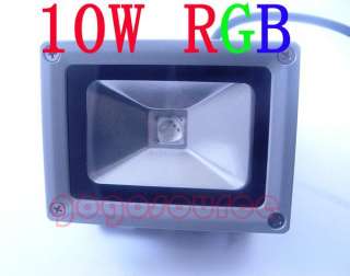 10W RGB LED Flood Light outdoor Floodlight Color Change  