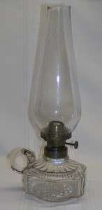 Finger Lamp with Holmes Booth & Haydens Burner pat. 1862 Atwood pat 