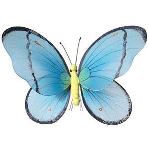  Painted X Large Deep Blue Butterfly