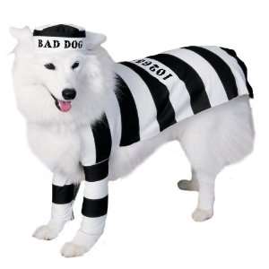 Prisoner Dog Pet Halloween Costume (Large) 