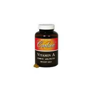 Vitamin A with Pectin 25000 IU   Helps Maintain Healthy Hair and Skin 