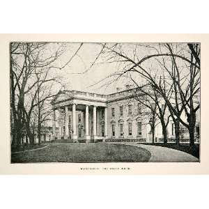  United States America Residence Washington DC   Original Halftone