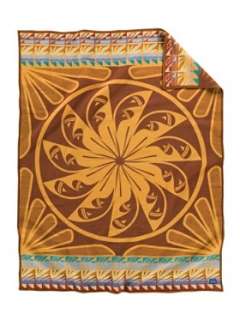 PENDLETON Blanket Honoring Robe Native American Design, Twin Size 
