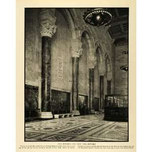 Print Bowery Savings Bank New York Byzantine Art Basilica Capital One 