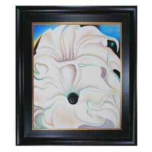  Painting   OKeeffe Paintings Bella Donna with Vintage Creed Frame 