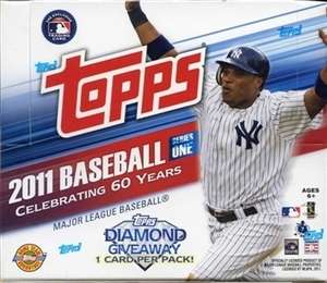 2011 Topps Series 1 Baseball Jumbo Hobby 3 Box lot  