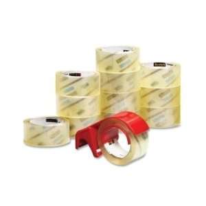  Scotch Heavy Duty Packaging Tape with Dispenser   Clear 