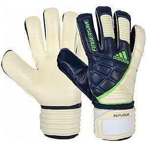 Adidas FS Replique Goalie Gloves Navy/White/Macaw Green/12  