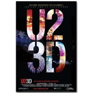  U2 3d Poster   Promo Flyer   3D