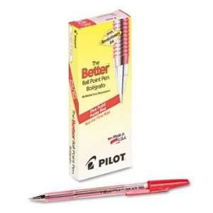  Pilot® Better® Ballpoint Pen PEN,BPS,BALLPOINT,FNE,RD 