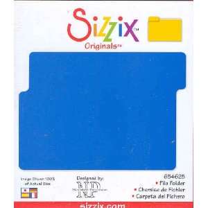    Sizzix Originals FILE FOLDER Die RED 654625