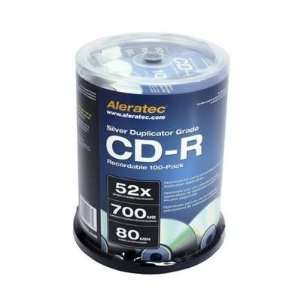    Selected 52x CD R Media 100 Pack By Aleratec Inc Electronics
