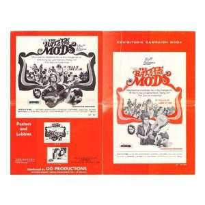  Battle of the Mods Original Movie Poster, 11 x 18 (1969 
