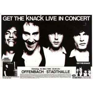  The Knack   Get the Knack 1980   CONCERT   POSTER from 