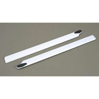   package E flite Blade 400 325mm Wood Main Rotor Blade Set, in white