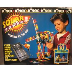  K NEX #15401 Solar Powered 10 Model Set Toys & Games